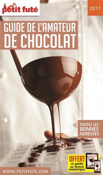 Couverture du livre « Amateur de chocolat 2017 petit fute » de  aux éditions Le Petit Fute