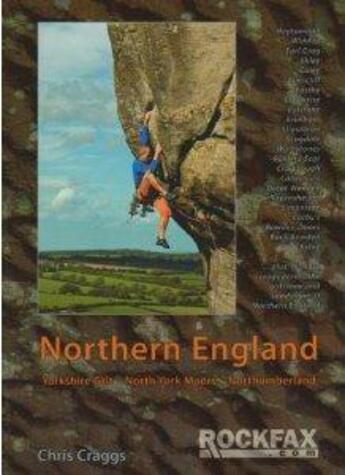 Couverture du livre « Northern england » de Craggs Chris aux éditions Cordee