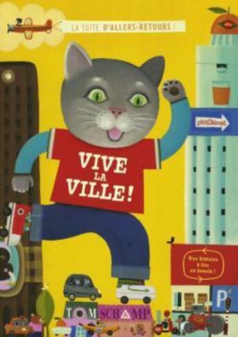 Couverture du livre « Vive la ville ! » de Tom Schamp aux éditions Glenat Jeunesse