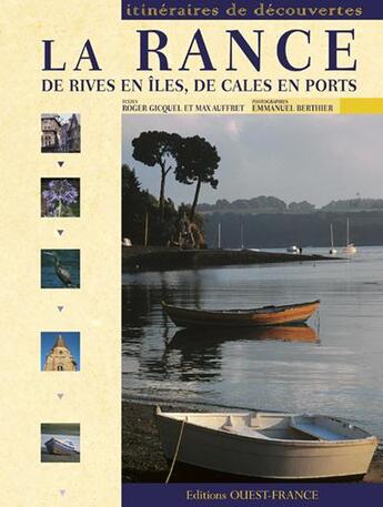 Couverture du livre « La rance » de Auffret/Gicquel aux éditions Ouest France