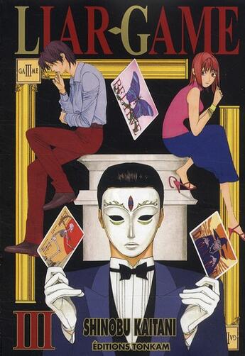 Couverture du livre « Liar game Tome 3 » de Shinobu Kaitani aux éditions Delcourt