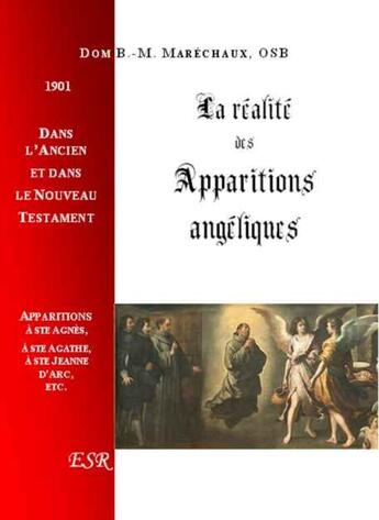 Couverture du livre « La réalité des apparitions angéliques » de Bernard-Marie De Marechaux aux éditions Saint-remi