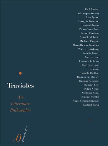 Couverture du livre « Travioles - hiver 2021 (édition 2021) » de  aux éditions Editions Du 81