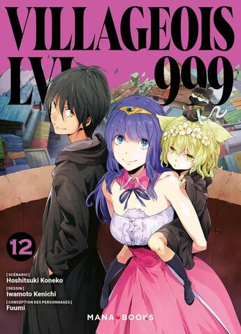 Couverture du livre « Villageois LVL 999 T12 » de Iwamoto Kenichi et Fuumi aux éditions Mana Books