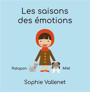 Couverture du livre « Les saisons des émotions » de Sophie Vallenet aux éditions Verte Plume