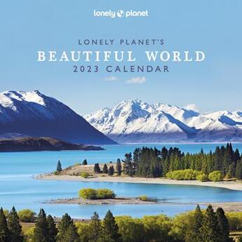 Couverture du livre « Lonely planet's beautiful world 2023 calendar - 1ed - anglais » de Lonely Planet Eng aux éditions Lonely Planet France