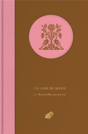 Couverture du livre « Les lois de manu - le manavadharmashastra » de Squarcini/Cuneo aux éditions Belles Lettres