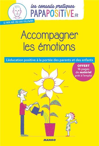 Couverture du livre « Accompagner les emotions » de Jean-Francois Belmon aux éditions Mango