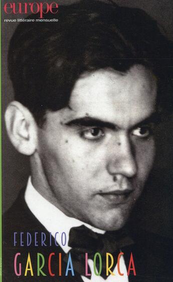 Couverture du livre « Revue Europe n.1032 : Federico Garcia Lorca » de Revue Europe aux éditions Revue Europe