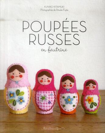 Couverture du livre « Poupées russes en feutrine » de  aux éditions Marabout