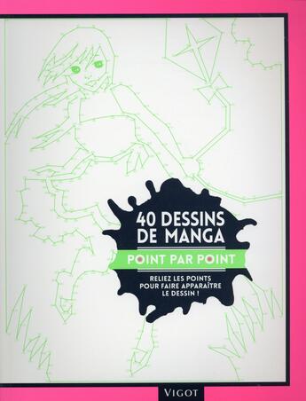 Couverture du livre « 30 dessins de manga point par point » de  aux éditions Vigot