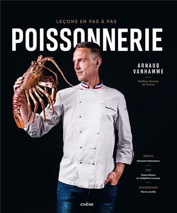 Couverture du livre « Poissonnerie, leçons en pas à pas » de Pierre Javelle et Arnaud Vanhamme aux éditions Chene