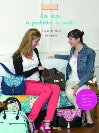 Couverture du livre « Les sacs et pochettes à coudre de Mavada » de Edwige Foissac aux éditions Creapassions.com