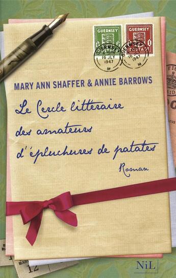 Couverture du livre « Le cercle littéraire des amateurs d'épluchures de patates » de Mary Ann Shaffer aux éditions Nil