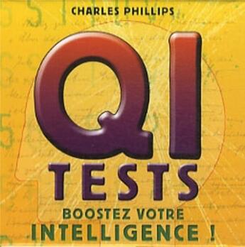 Couverture du livre « Cube QI tests » de Charles Philipps aux éditions Contre-dires