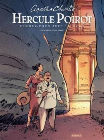 Couverture du livre « Hercule Poirot : rendez-vous avec la mort » de Didier Quella-Guyot et Marek aux éditions Paquet