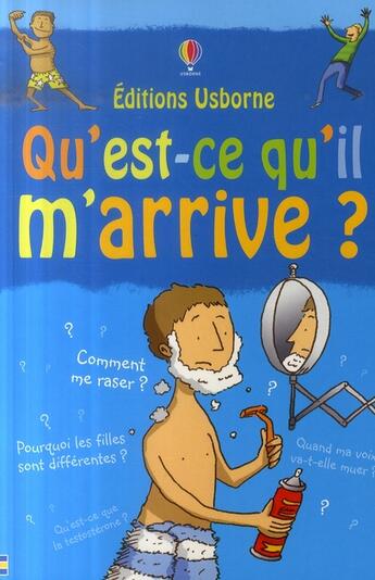 Couverture du livre « Qu'est ce qu'il m'arrive ? garçons » de Frith/Larkum aux éditions Usborne