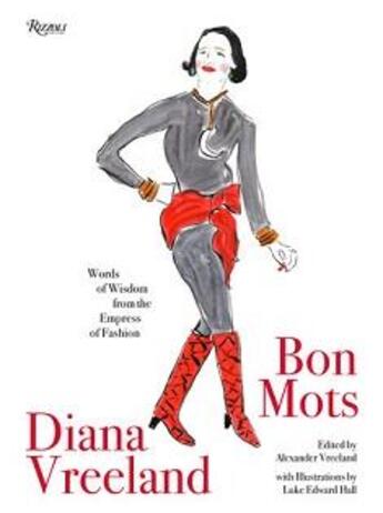 Couverture du livre « Diana vreeland bon mots » de Vreeland Alexander aux éditions Rizzoli