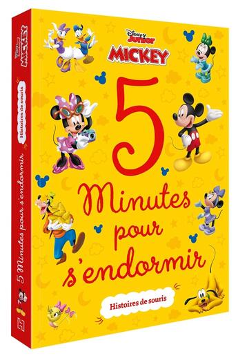 Couverture du livre « 5 minutes pour s'endormir : Mickey : histoires de souris » de Disney aux éditions Disney Hachette