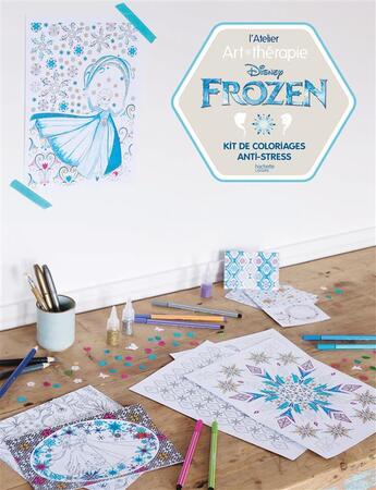 Couverture du livre « Art-thérapie ; Frozen » de  aux éditions Hachette Pratique