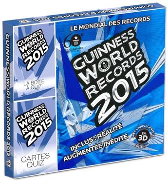 Couverture du livre « Guinness world records 2015 ; coffret » de Guinness World Records aux éditions Hachette Pratique