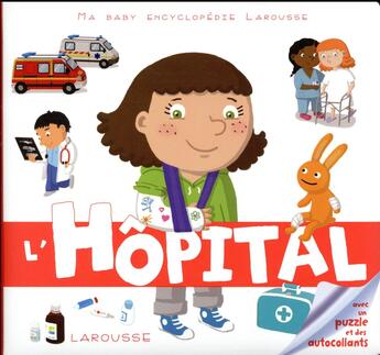 Couverture du livre « L'hôpital » de Caroline Fait aux éditions Larousse