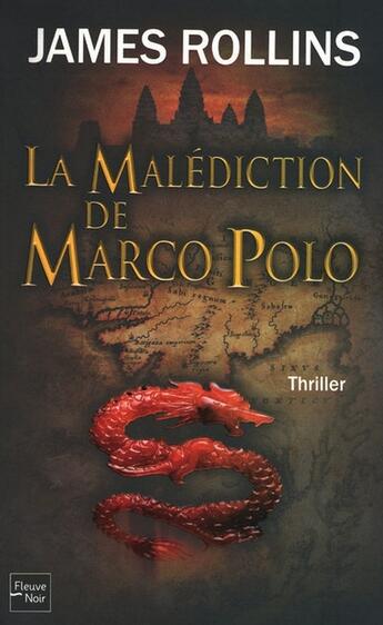 Couverture du livre « La malédiction de Marco Polo » de James Rollins aux éditions Fleuve Editions