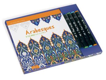 Couverture du livre « Arabesques à colorier aux feutres » de  aux éditions Dessain Et Tolra