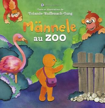 Couverture du livre « Männele au zoo » de Yolande Ruffenach-Jung aux éditions Bastberg