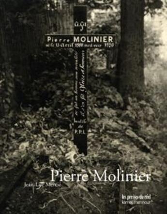 Couverture du livre « Pierre Molinier » de Jean-Luc Mercie aux éditions Les Presses Du Reel