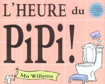 Couverture du livre « L'heure du pipi » de Mo Willems aux éditions Kaleidoscope