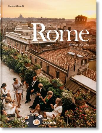 Couverture du livre « Rome ; portrait d'une ville » de Giovanni Fanelli aux éditions Taschen