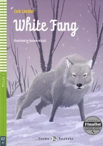 Couverture du livre « White fang + cd » de  aux éditions Eli Srl