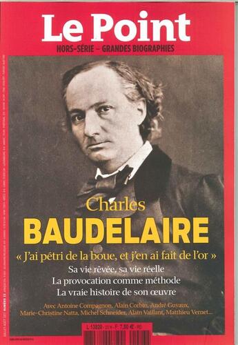 Couverture du livre « Le point les maitres penseurs n 23 baudelaire juillet 2017 » de  aux éditions Le Point