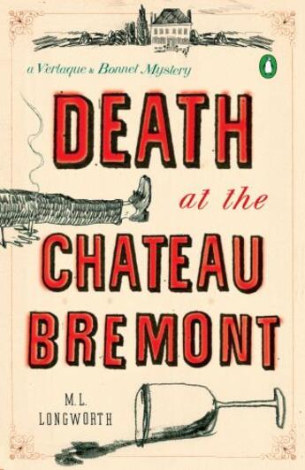 Couverture du livre « Death at the Chateau Bremont » de Longworth M L aux éditions Penguin Group Us