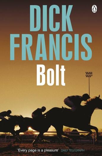 Couverture du livre « Bolt » de Francis Dick aux éditions Adult Pbs