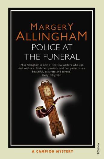 Couverture du livre « Police at the Funeral » de Margery Allingham aux éditions Random House Digital