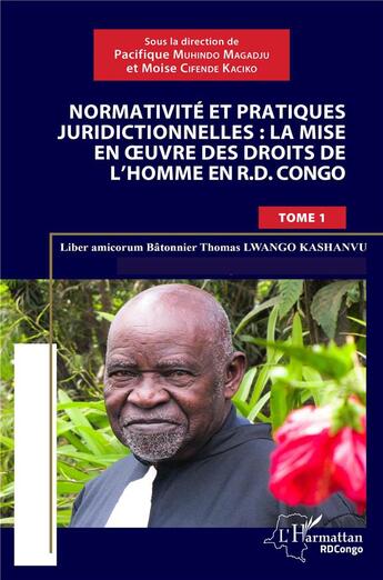 Couverture du livre « Normativite et pratique juridictionnelles : la mise en oeuvre des droits de l'homme en R. D. congo t.1 » de Moise Cifende Kaciko et Pacifique Muhindo Magadju aux éditions L'harmattan