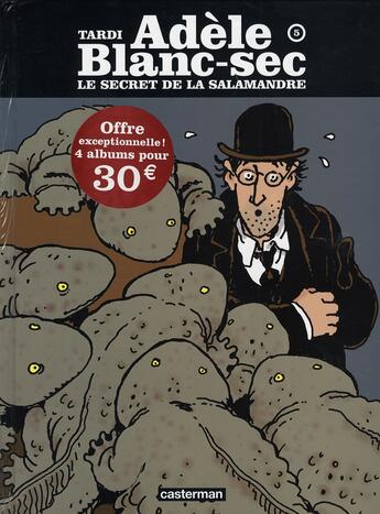 Couverture du livre « Adèle Blanc-Sec t.8 ; le mystère des profondeurs » de Jacques Tardi aux éditions Casterman