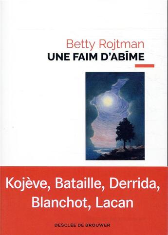 Couverture du livre « Une faim d'abîme ; la fascination de la mort dans l'écriture contemporaine » de Betty Rojtman aux éditions Desclee De Brouwer