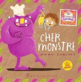 Couverture du livre « Cher monstre » de Emma Yarlett aux éditions Albin Michel