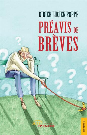 Couverture du livre « Préavis de brèves » de Poppe Didier Lucien aux éditions Jets D'encre