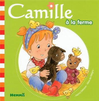 Couverture du livre « CAMILLE Tome 40 : Camille à la ferme » de Nancy Delvaux aux éditions Hemma