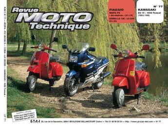 Couverture du livre « Rmt 77.1 piaggo vespa px-lx125-200/kawasaki zx10 » de Etai aux éditions Etai