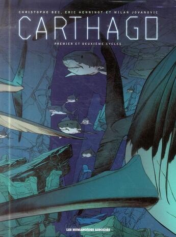 Couverture du livre « Carthago ; COFFRET T.1 A T.4 ; premier et deuxième cycles » de Eric Henninot et Christophe Bec et Milan Jovanovic aux éditions Humanoides Associes