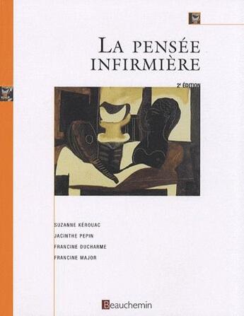 Couverture du livre « La pensée infirmière ; manuel (2e édition) » de Kerouac / Pepin / Du aux éditions Beauchemin