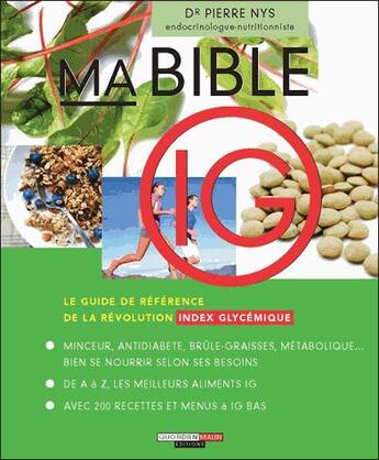 Couverture du livre « Ma bible IG » de Pierre Nys aux éditions Leduc