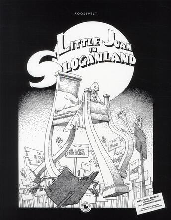 Couverture du livre « Little Juan in Sloganland » de José Roosevelt aux éditions Du Canard