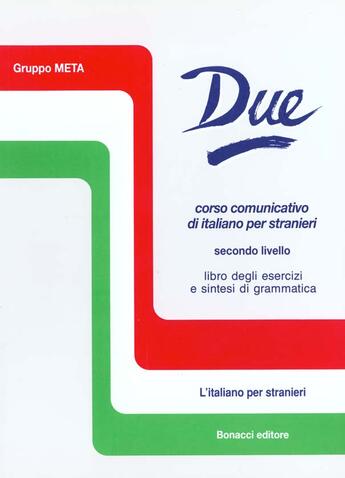 Couverture du livre « Due ; corso di italiano per stranieri » de  aux éditions Ophrys