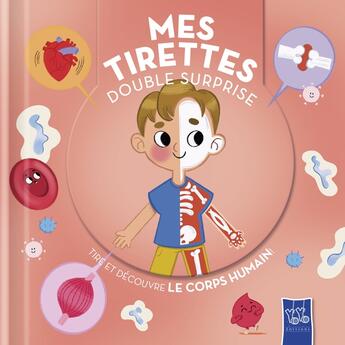 Couverture du livre « Le corps humain tirettes » de  aux éditions Yoyo Books